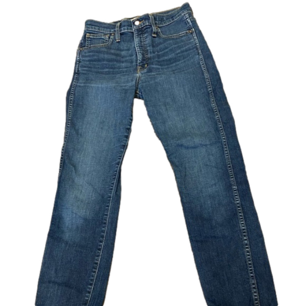 Madewell 10” high-rise skinny medium wash size 27